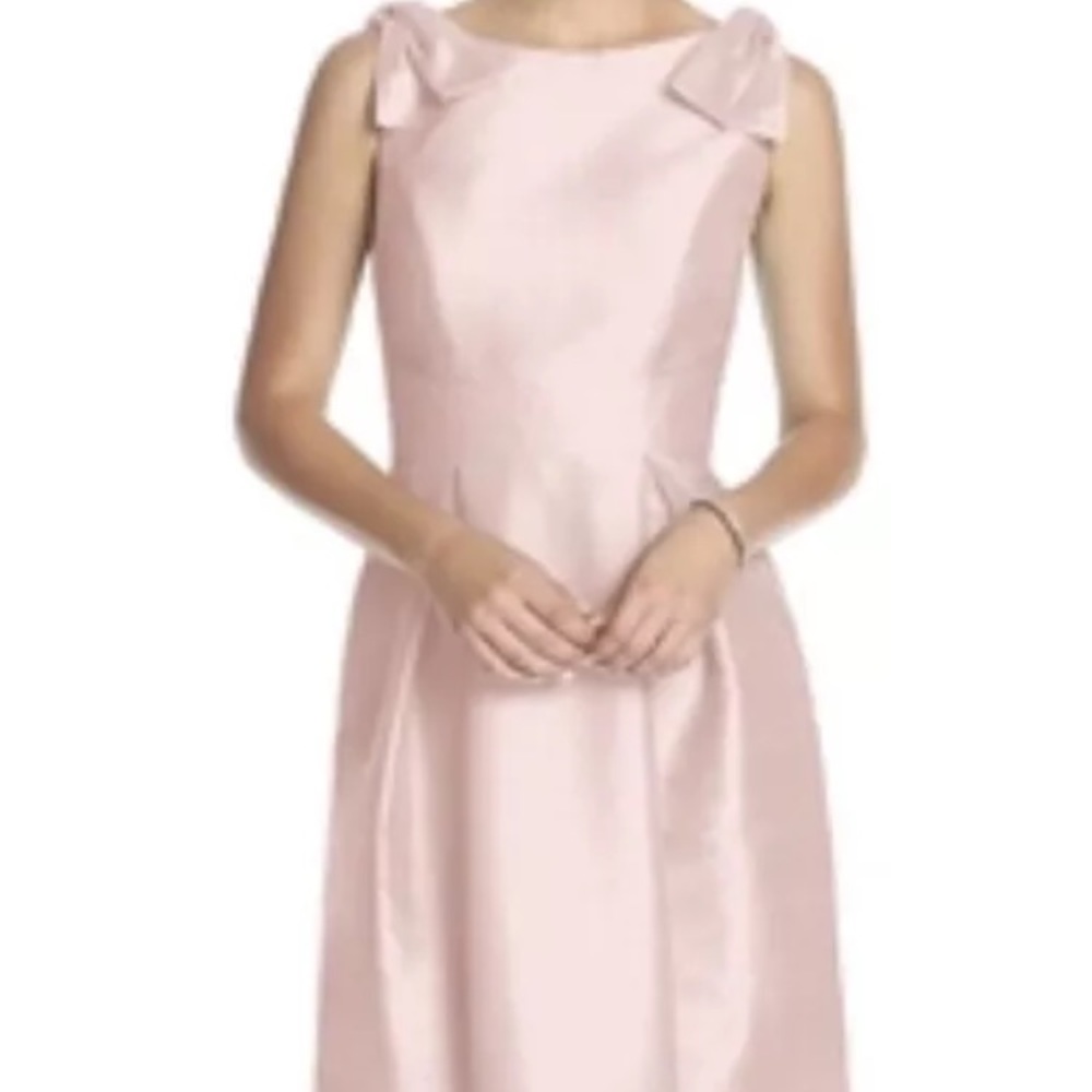 Pearl soft pink cocktail dress